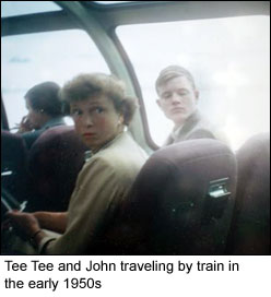 Tee Tee and John - early 1950s