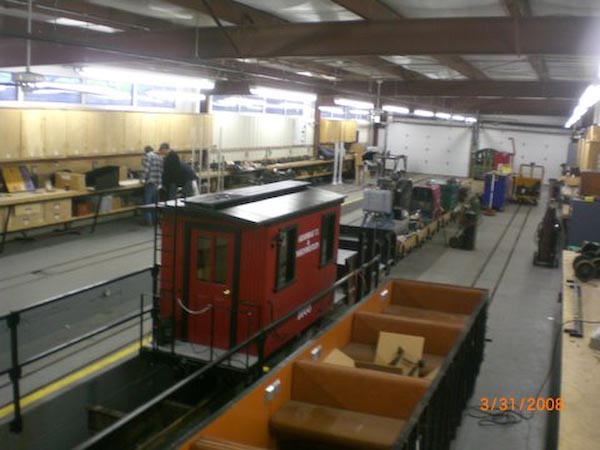 The new ATT & N/W RR. work caboose brings our work train up to "the big guy's" standards.