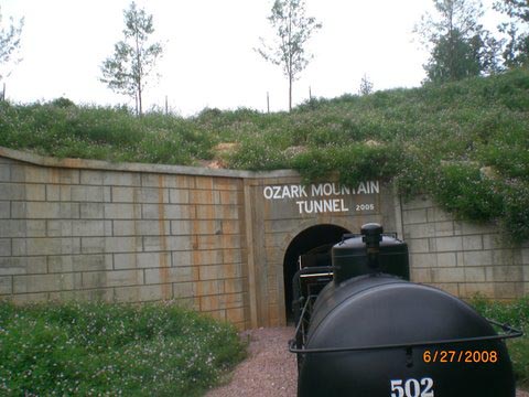 Ozark Mountain Tunnel.... Almost overgrown!