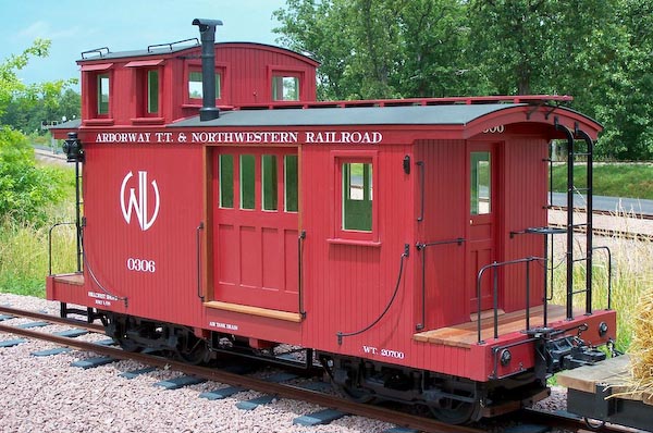 10 - The new caboose from Hillcrest shops