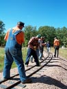011_Tennessee, George, Steve, Mark, Alex, and Ed working on track on the inner loop